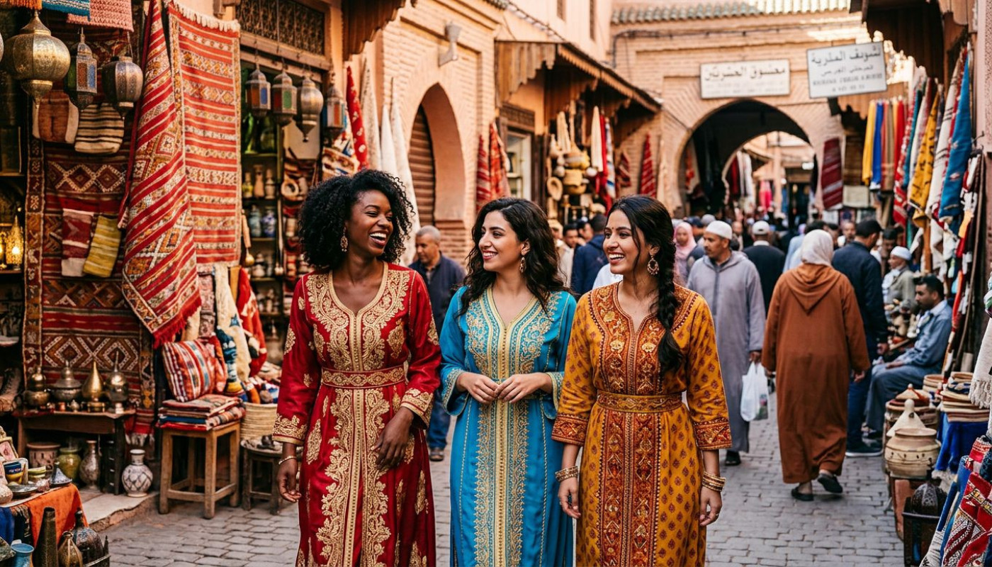 Guide de la robe : comment la diversité de Marrakech inspire les créateurs internationaux