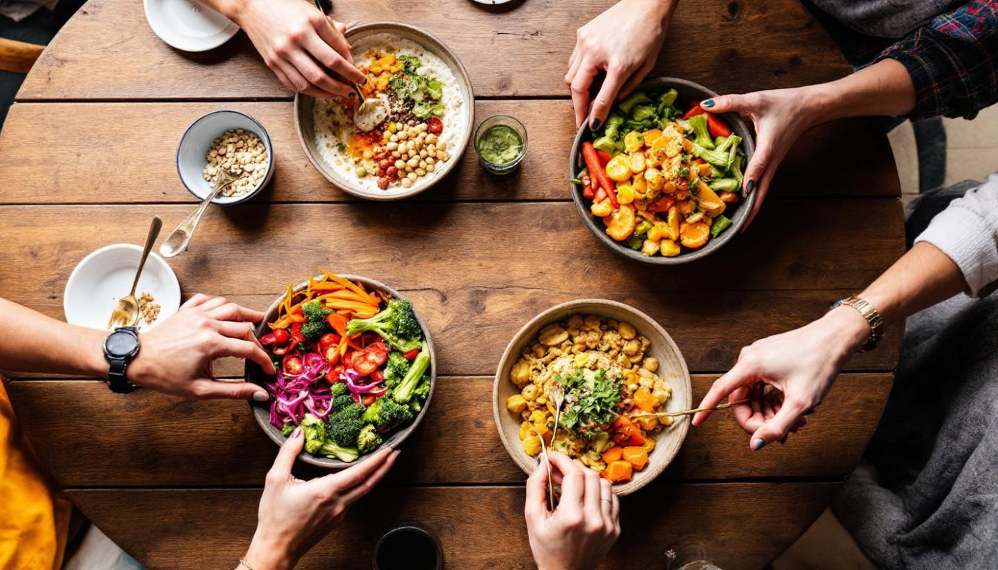 Recettes faciles pour des snacks sains en soirée entre amis